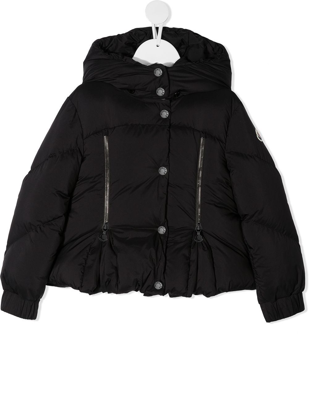 фото Moncler kids пуховик с капюшоном