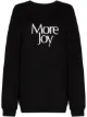 Image 1 of More Joy logo print cotton sweatshirt