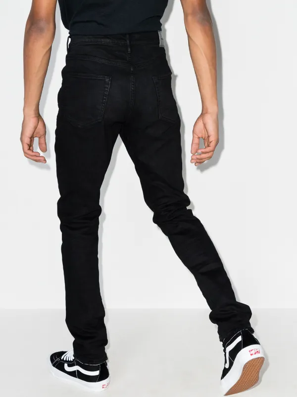 low-rise slim-fit jeans