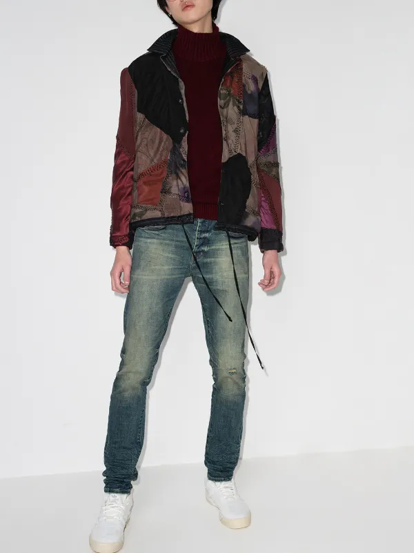 Purple Brand low-rise straight-leg Jeans | Blue | FARFETCH RO