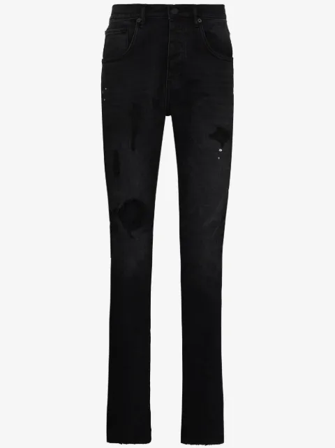 Purple Brand ripped detail jeans