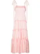 Image 1 of LoveShackFancy Burrows tiered maxi dress