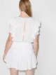 LoveShackFancy Natasha ruffle-trim minidress