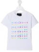Image 1 of John Richmond Junior logo-print short sleeved T-shirt