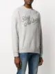 Barbour flocked sweatshirt