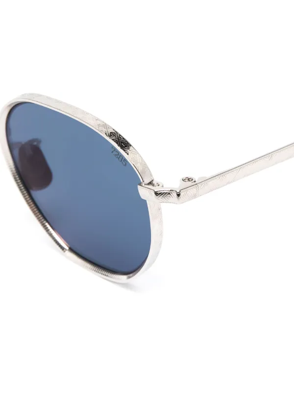 Eyevan7285 ラウンドフレーム サングラス | シルバートーン | FARFETCH JP 