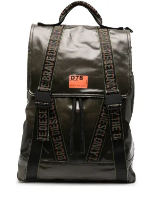 diesel canvas backpack