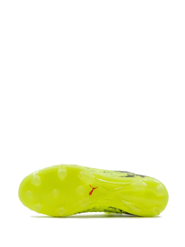 PUMA botas de futbol Future 18.2 Netfit FG AG unisex Goma Tela Tela 12 Amarillo