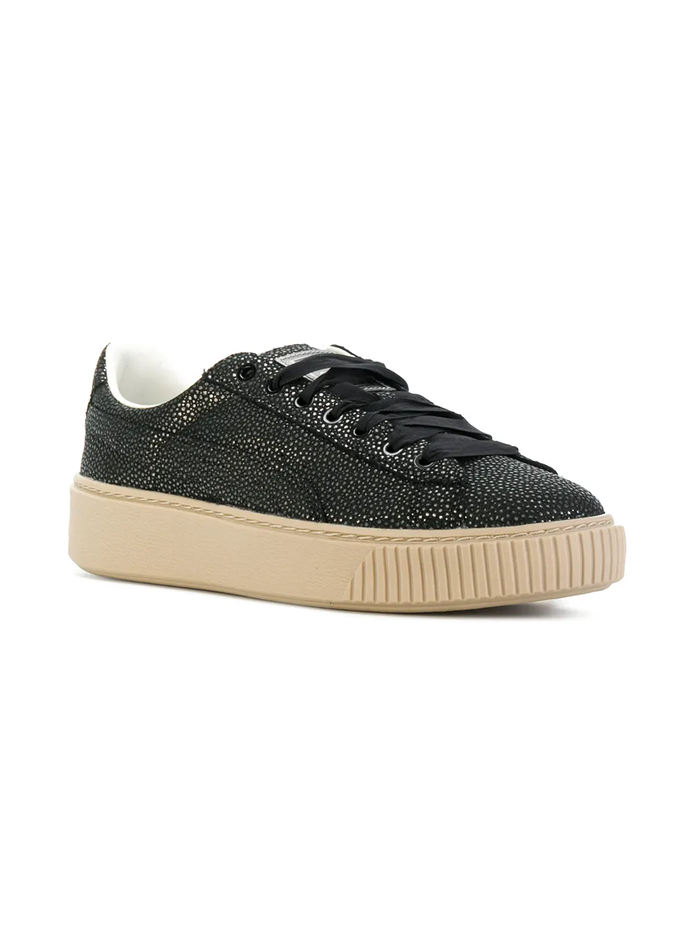 PUMA Basket Platform Lux sneakers Black