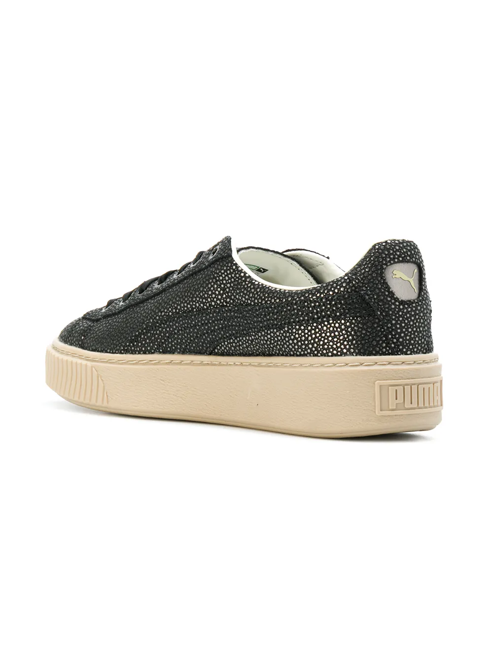 PUMA Basket Platform Lux sneakers Black