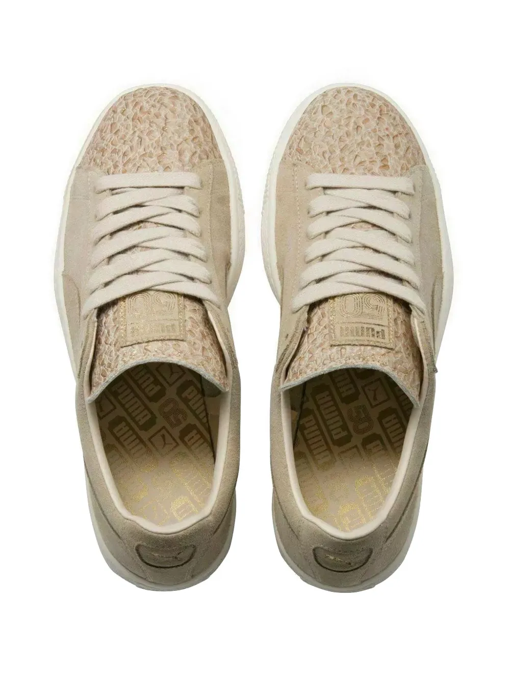 Puma Suede Sneakers In Neutral