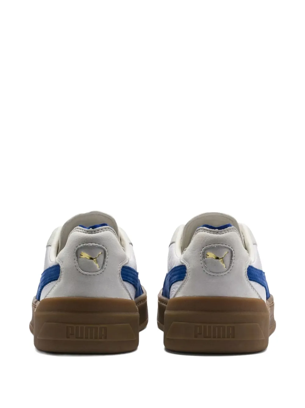 PUMA Cali-0 Vintage sneakers met geperforeerde details Wit