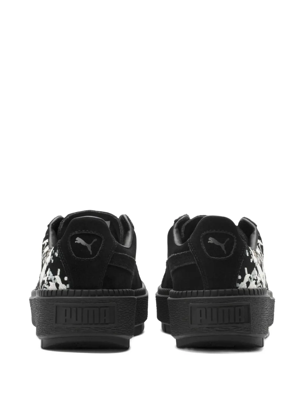 PUMA Trace Digitemb sneakers met plateauzool - Zwart