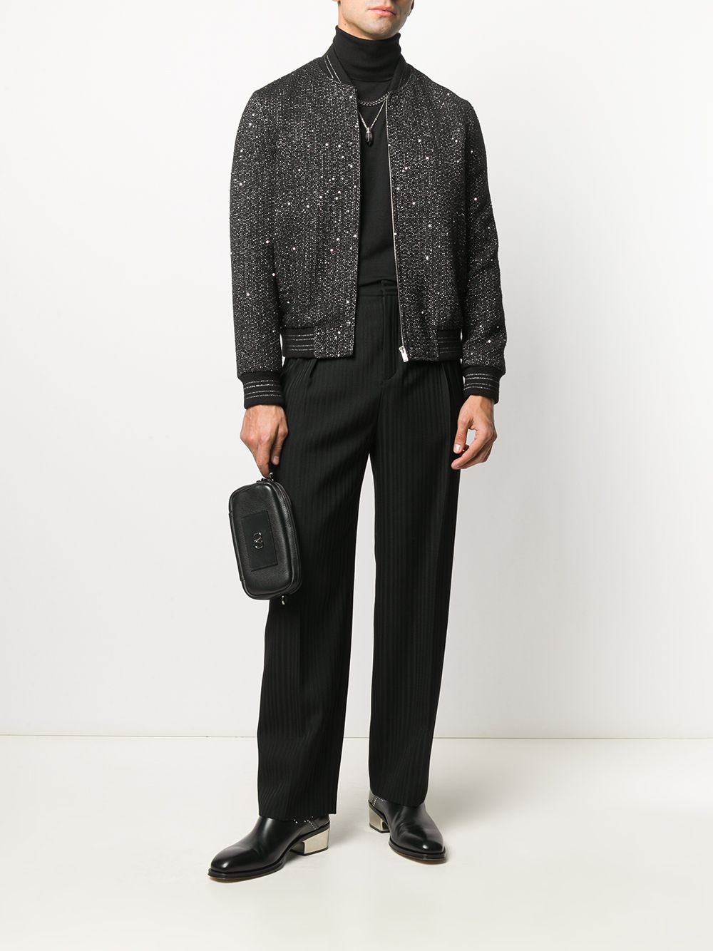 Saint Laurent straight-leg Tailored Trousers - Farfetch