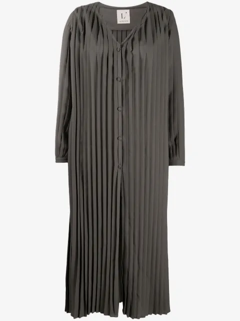 L'Autre Chose pleated midi dress