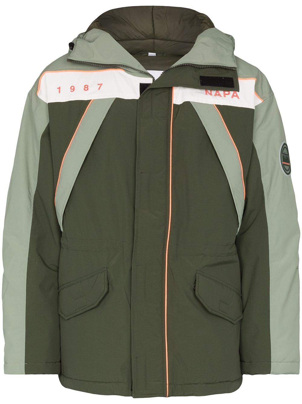 фото Napa by martine rose hooded padded parka