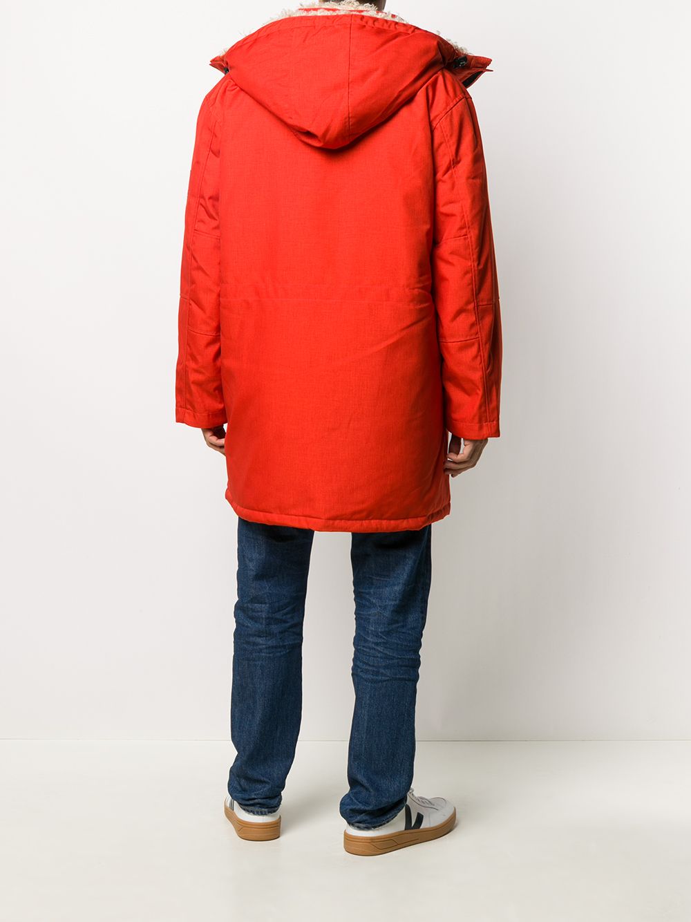 фото Napa by martine rose hooded padded coat