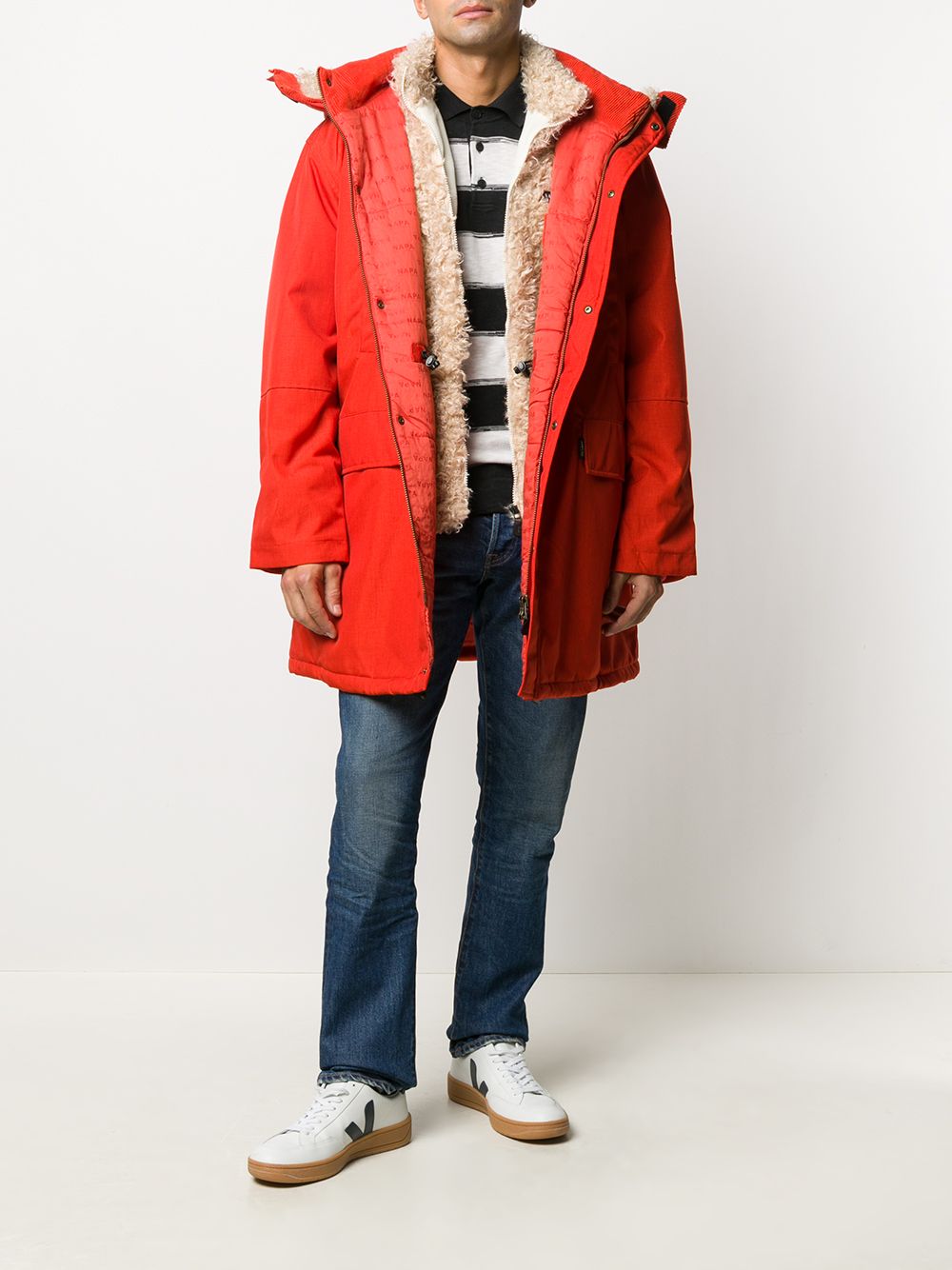 фото Napa by martine rose hooded padded coat