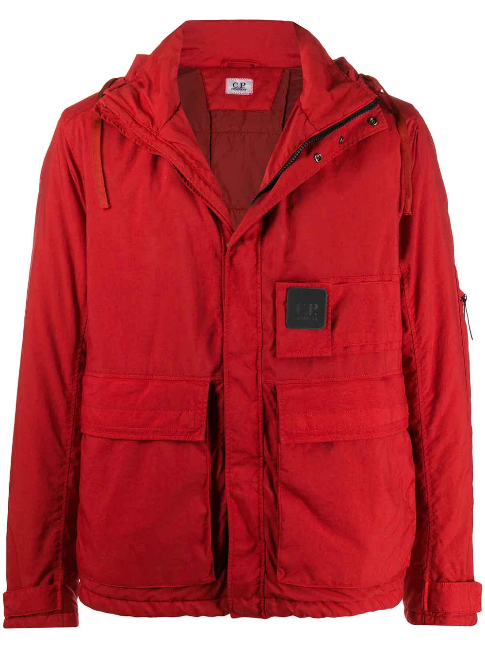 red cp jacket