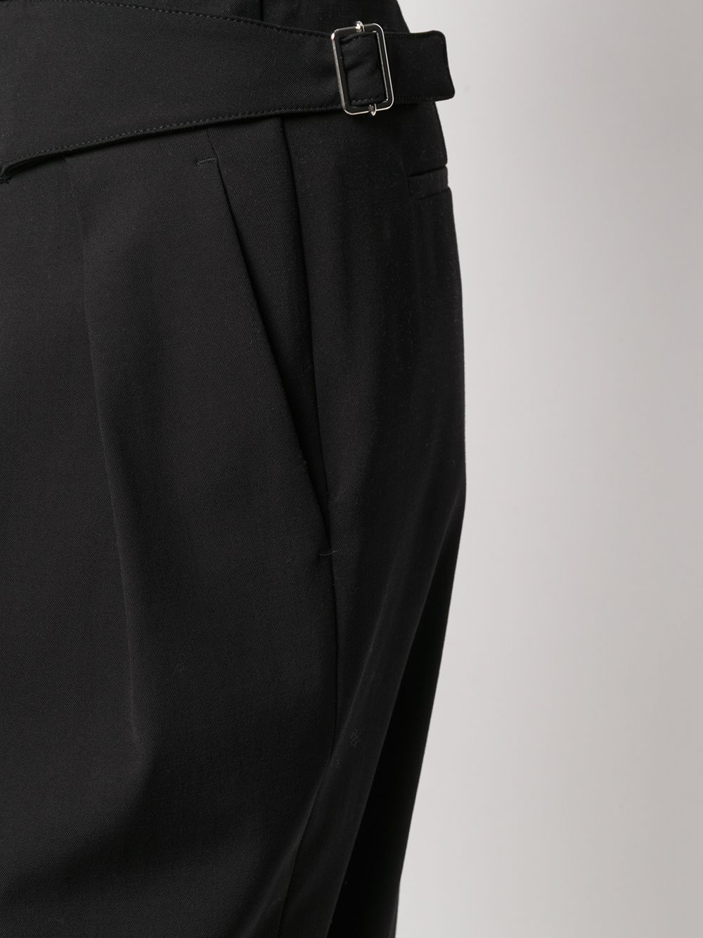 Shop Red Valentino High-waist Tailored Trousers In Black