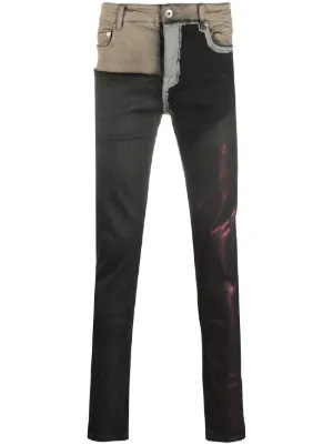 rick owens denim pants