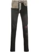 Image 1 of Rick Owens DRKSHDW colour-block skinny jeans
