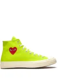 Converse x Comme des Garçons Chuck 70 Hi AC ""Bright Green"" sneakers