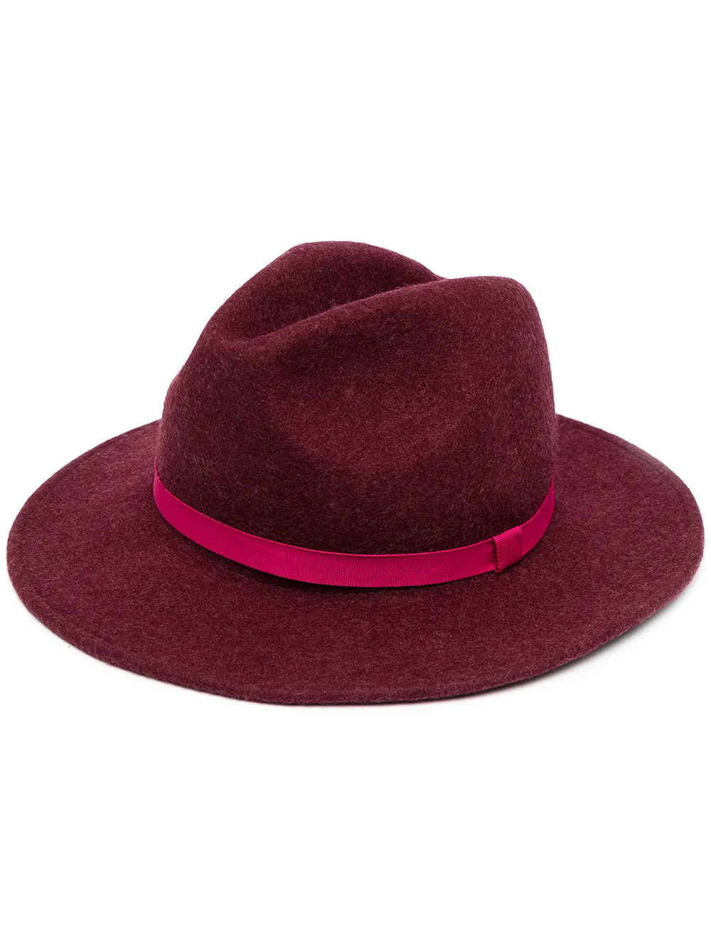 

Paul Smith sombrero fedora con forro con motivo Swirl - Rosado