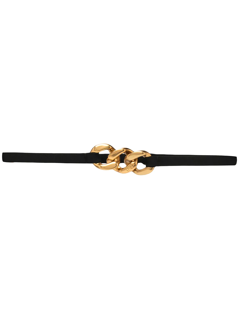 

Nº21 chain-link detail belt - Black