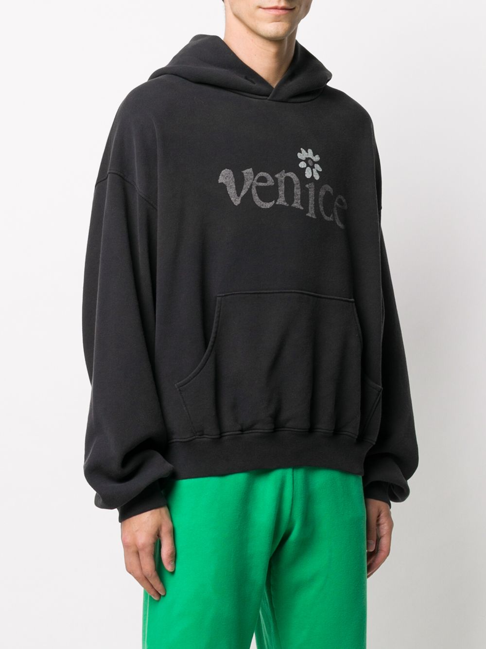 фото Erl slogan print hoodie