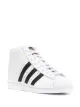 Image 2 of adidas Superstar Up leather high-top sneakers