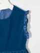 Siola ruffle-trimmed velvet dress