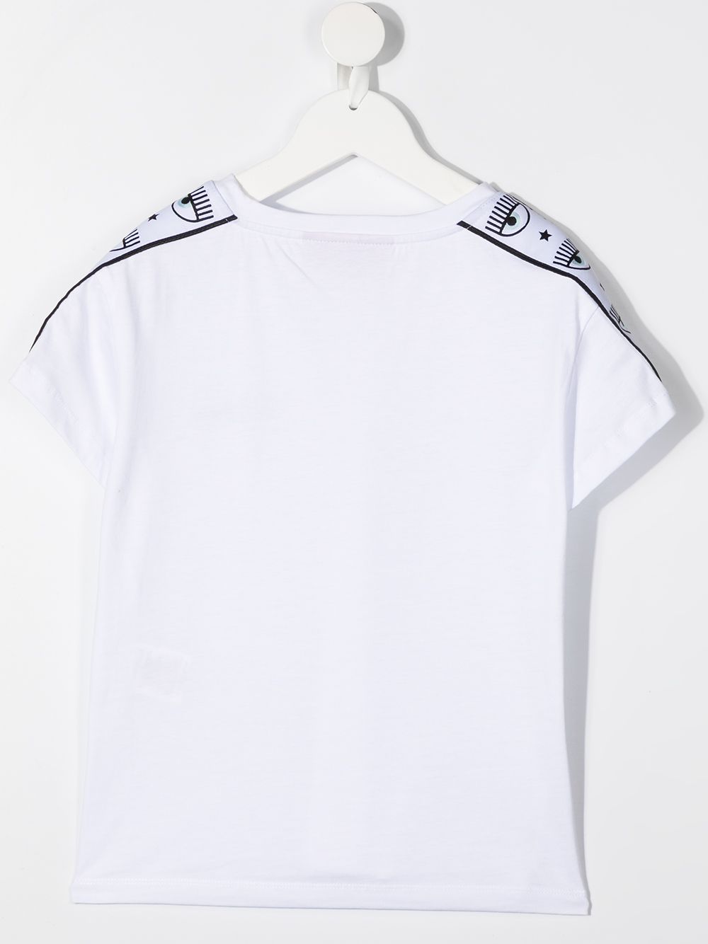 фото Chiara ferragni kids shoulder stripe t-shirt