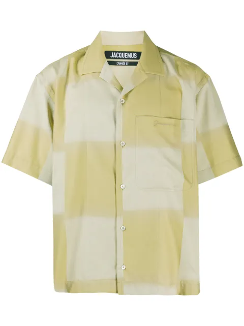 jacquemus yellow shirt