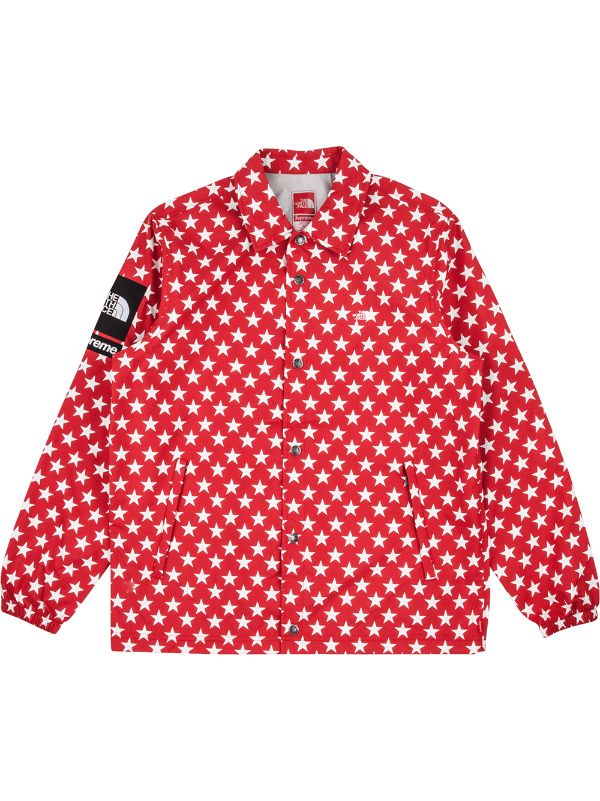 north face white polka dot jacket