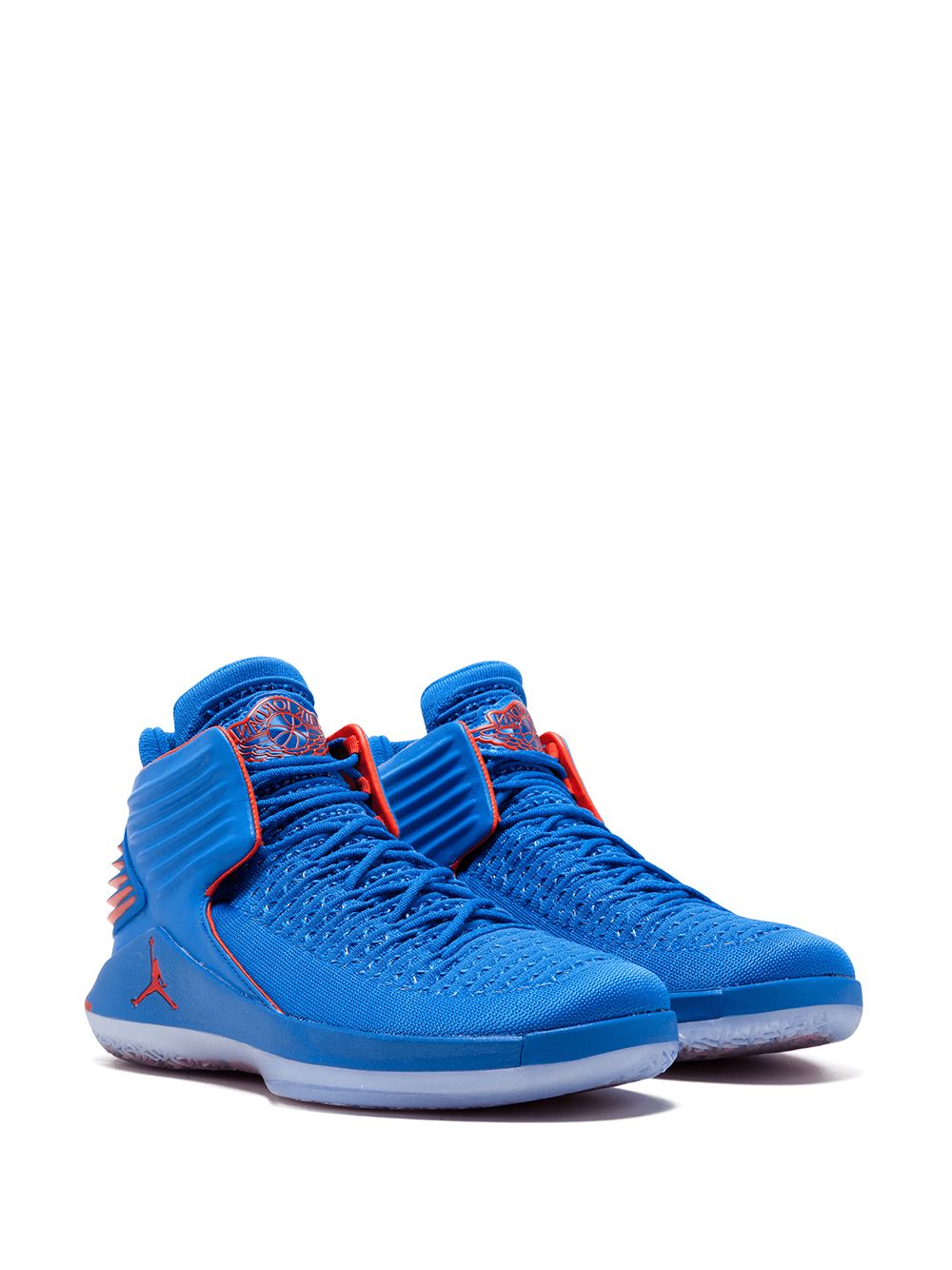 Jordan 32 blue outlet orange