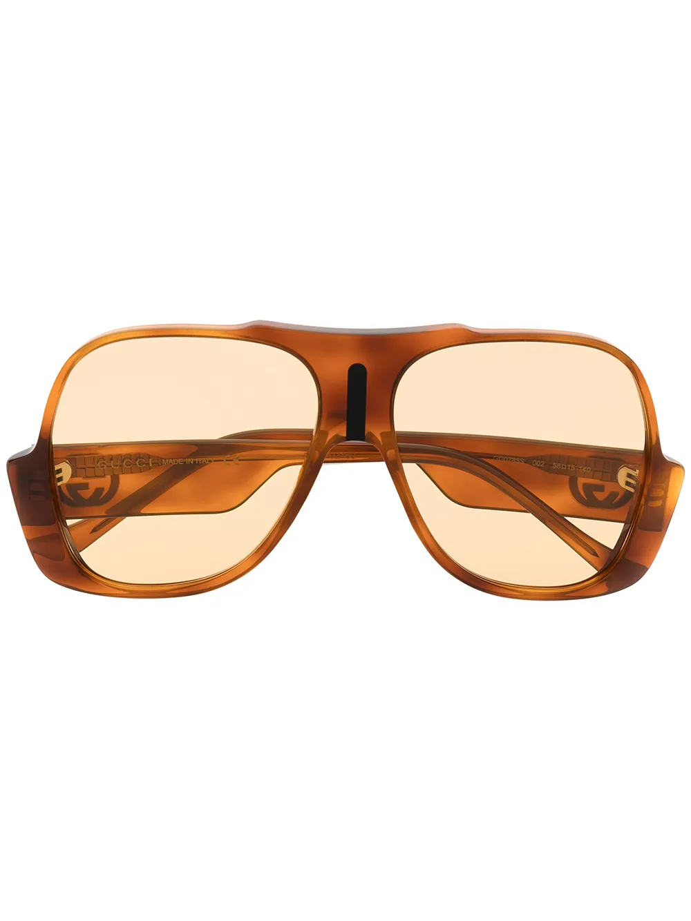 gucci glasses orange