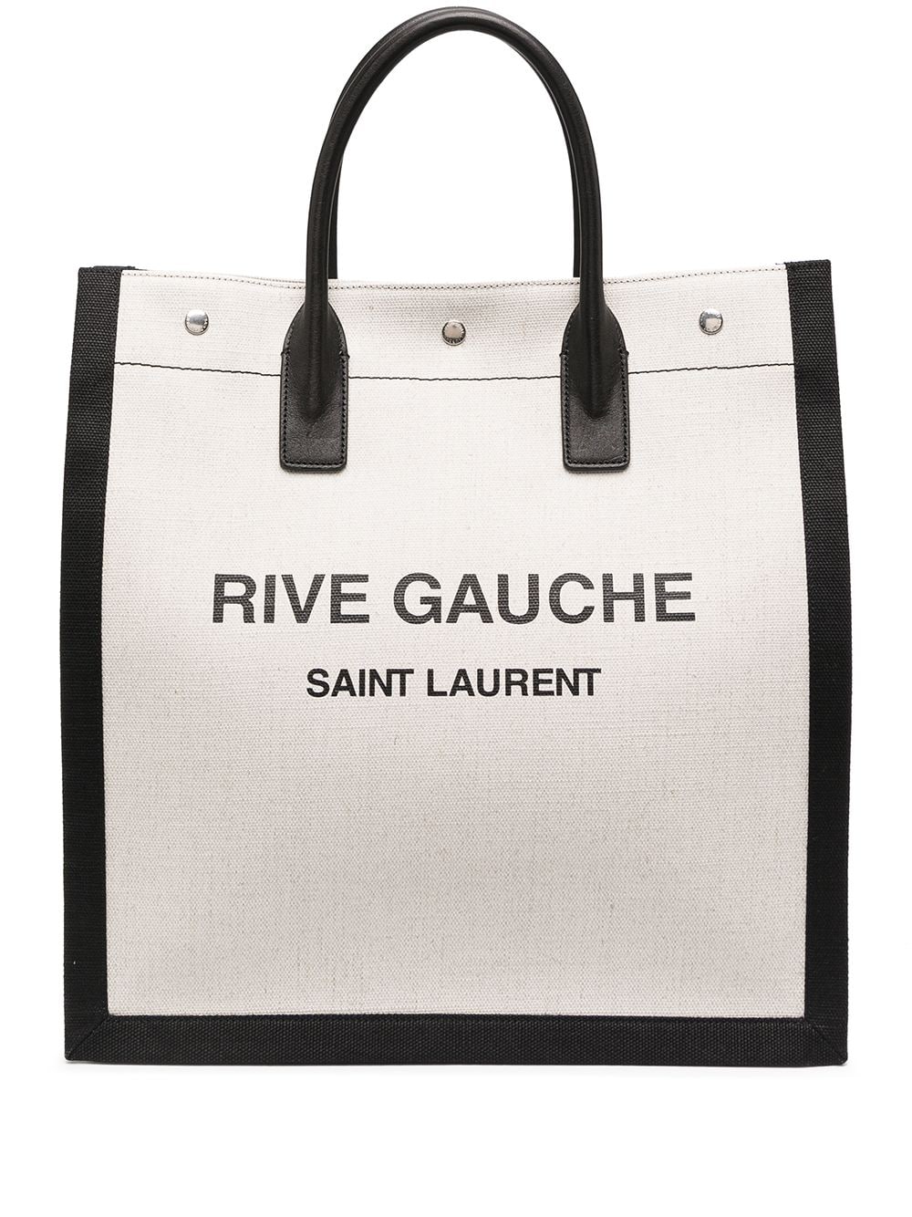 Saint Laurent Logo Print Tote Bag - Farfetch