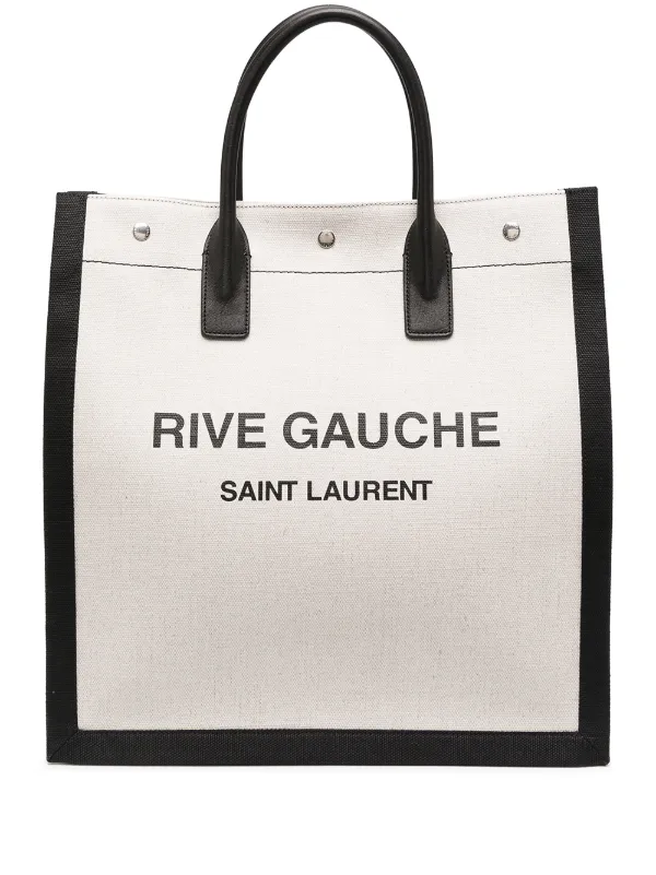 saint laurent black tote bolsa