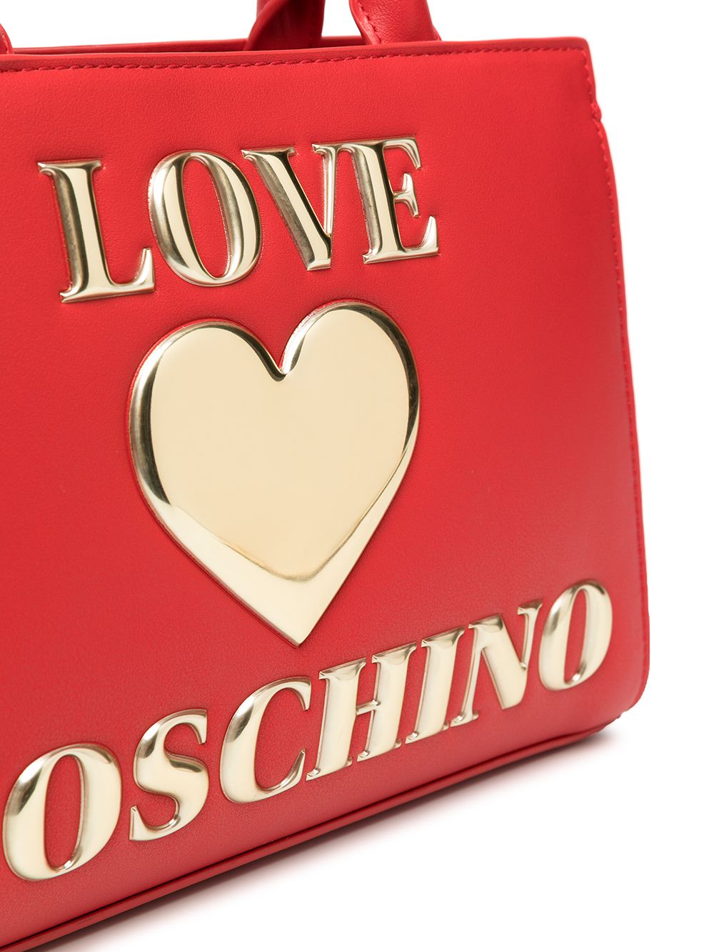 фото Love moschino сумка-тоут love с логотипом