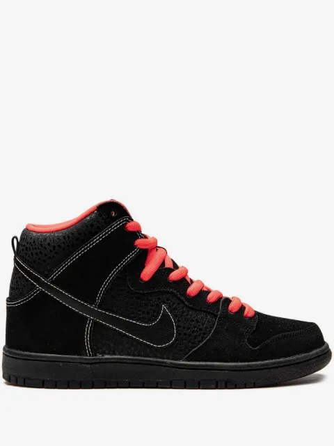 Nike SB Dunk High Pro "Black/Atomic Red" sneakers