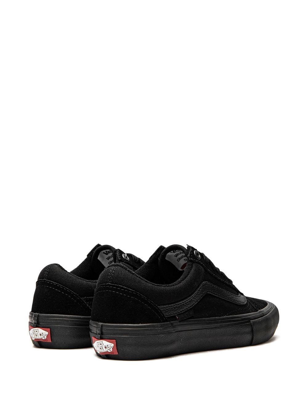 Shop Vans Old Skool Pro Sneakers In Black