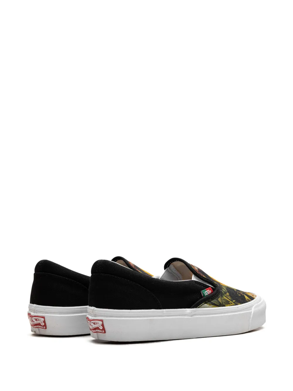 Vans x Frida Kahlo slip-on sneakers Zwart