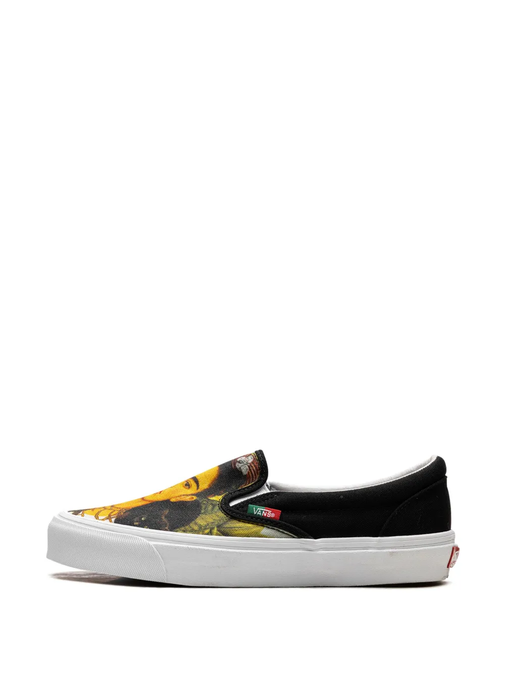 Vans x Frida Kahlo slip-on sneakers Zwart