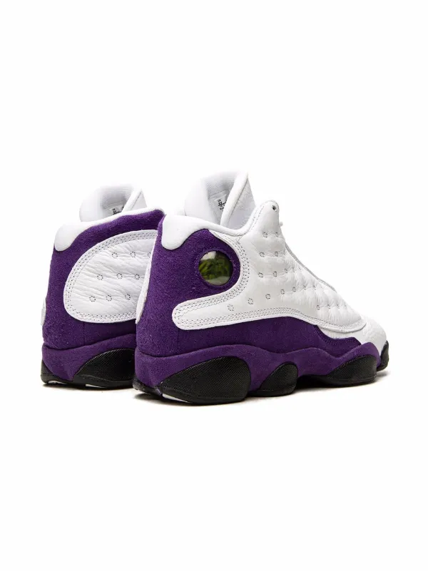 Jordan 13 cheap lakers kids