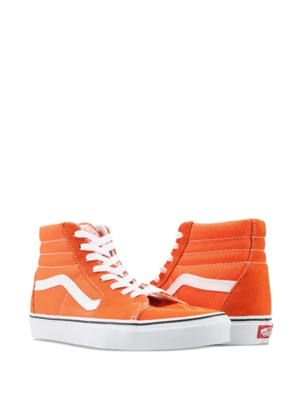 新品 25-26 バンズ ブーツ ハイスタンダード 26.0 オレンジ VANS