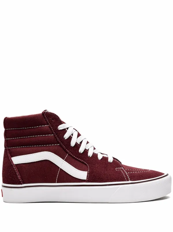 Vans Sk8-Hi Lite Classic Sneakers Red FARFETCH JO