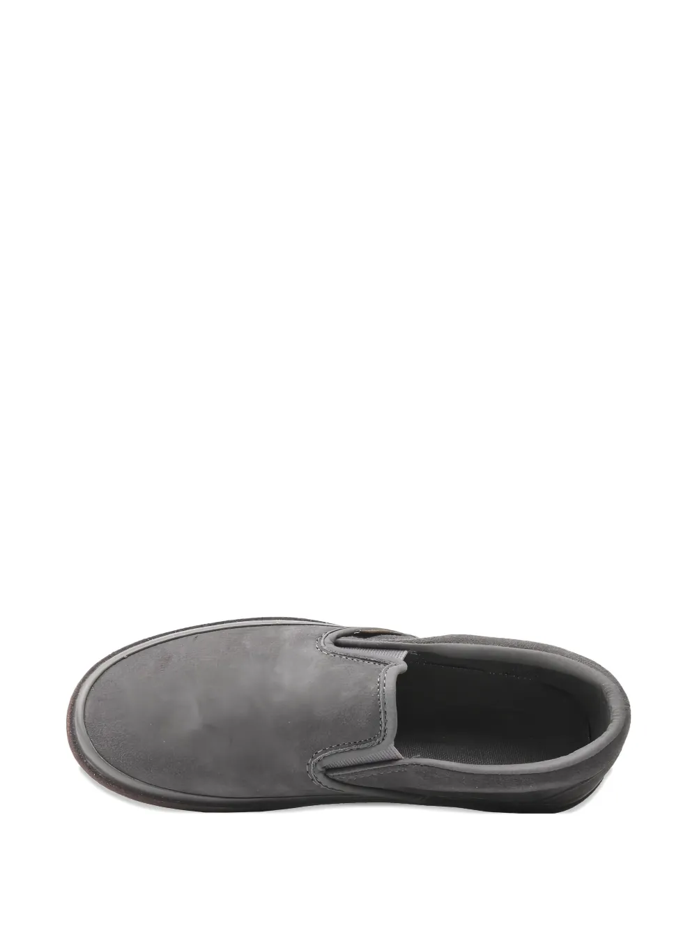 Vans Classic slip-on sneakers met plateauzool Grijs