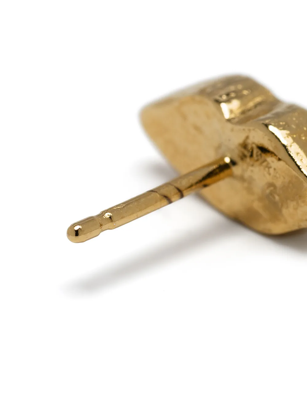 Wouters & Hendrix Lips Stud Earrings In Gold