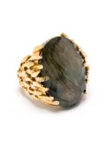 Wouters & Hendrix Labradorite accent ring - Gold